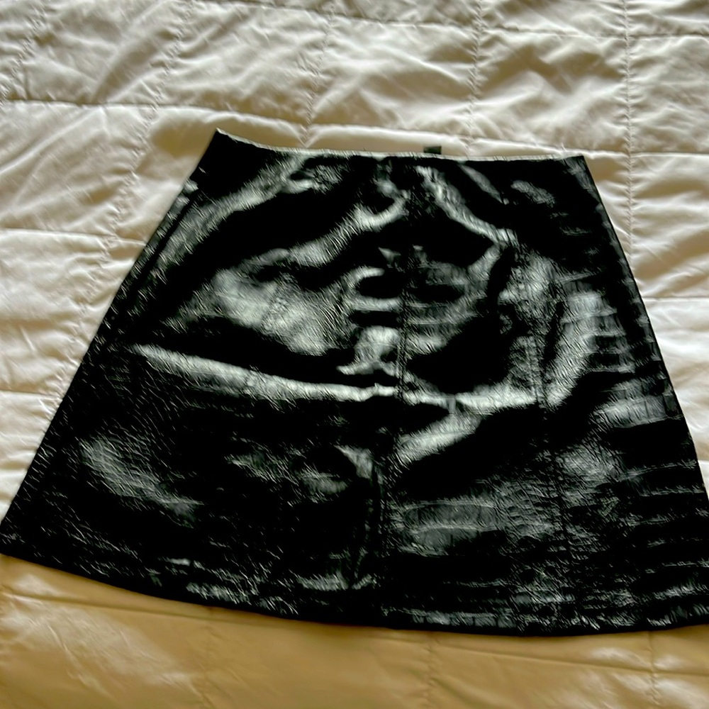 Leather skirt